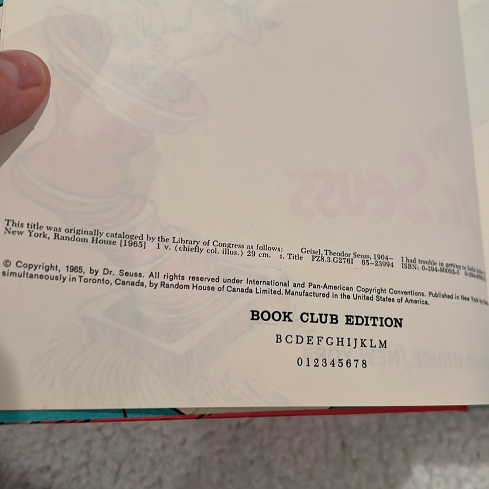 Vintage Dr Seuss Classic Stories Set of 4 Family Fun Reading time - Picture 11 of 15